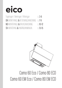 Bruksanvisning Eico Como 80 EM ECO Köksfläkt