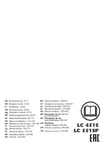 Посібник Husqvarna LC 451S Газонокосарка