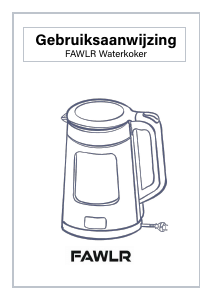 Handleiding Fawlr KEG-5820 Waterkoker