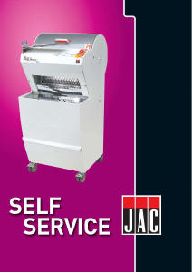 Manuale JAC Self Service Affettatrice per pane