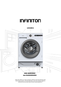 Manual de uso Infiniton WSD-BBG86WAD Lavasecadora