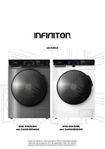Manual de uso Infiniton WSD-K0A7D5BL Lavasecadora
