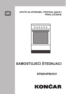 Priručnik Končar SP6004PBHOV Raspon
