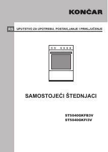 Priručnik Končar ST5040GKFB3V Raspon