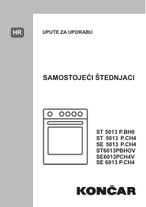 Priručnik Končar SE6013PCH4V Raspon
