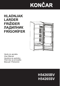 Прирачник Končar H54265SV Фрижидер