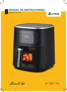 Manual de uso Smart-Tek AF2040 Freidora