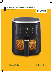 Manual de uso Smart-Tek AF2060 Freidora