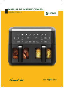 Manual de uso Smart-Tek AF2090 Freidora