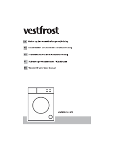 Brugsanvisning Vestfrost VWMTD 301475 Vaske-tørremaskine