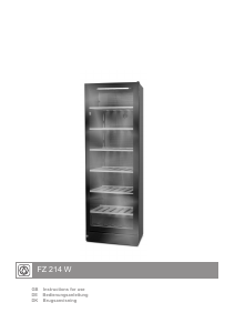 Bedienungsanleitung Vestfrost FZ 214 W Weinklimaschrank