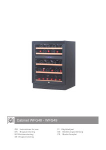 Mode d’emploi Vestfrost WFG 49 Cave à vin