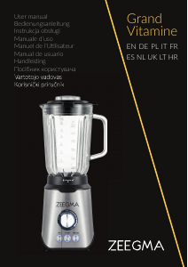 Manual de uso Zeegma Grand Vitamine Batidora