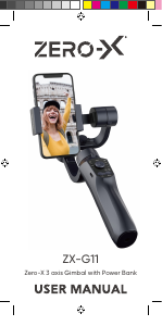 Manual Zero-X ZX-G11 Gimbal