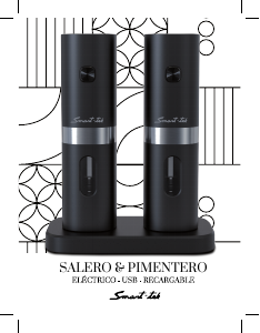 Manual de uso Smart-Tek SNP-200C Molinillo de pimienta y sal