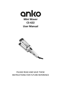 Manual Anko CS-622 Hair Styler