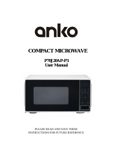 Handleiding Anko P70J20AP-P3 Magnetron