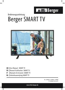 Handleiding Berger 359840 LED televisie