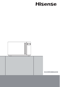 Bedienungsanleitung Hisense H23MOBS4HI Mikrowelle
