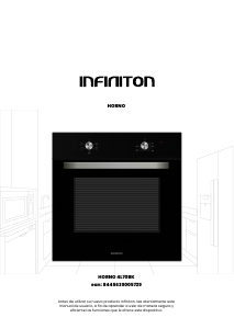 Manual de uso Infiniton 4L70BK Horno