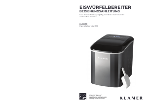 Handleiding Klamer 120 IJsblokjesmachine