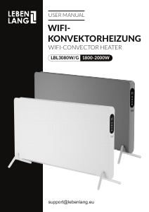 Bedienungsanleitung Lebenlang LBL3080W Heizgerät