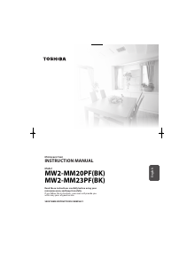 Használati útmutató Toshiba MW2-MM23PF(BK) Mikrohullámú sütő