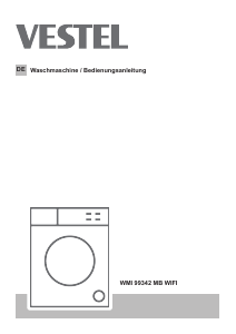 Bedienungsanleitung Vestel WMI 99342 MB WIFI Waschmaschine