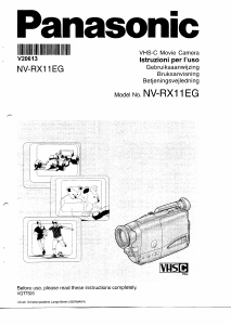 Handleiding Panasonic NV-RX11EG Camcorder
