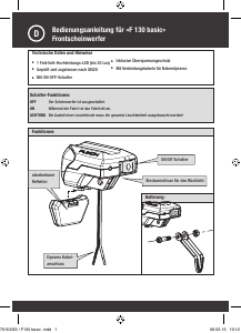 Handleiding Fuxon F 130 Fietslamp