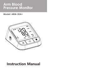 Manual KKmier ARM-30A+ Blood Pressure Monitor