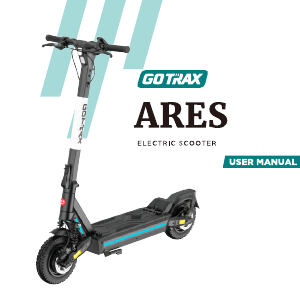 Handleiding GOTRAX Ares Elektrische step