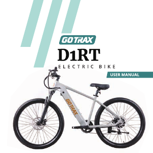 Handleiding GOTRAX D1rt Elektrische fiets