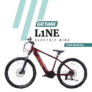 Handleiding GOTRAX L1ne Elektrische fiets