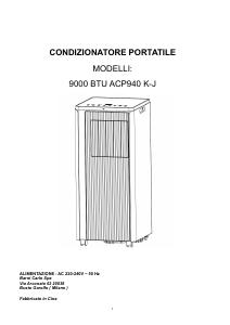 Manuale Akai ACP940KJ Condizionatore d’aria