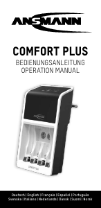 Käyttöohje Ansmann Comfort Plus Akkulaturi