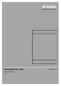 Manuale Asko DFI5431A Lavastoviglie