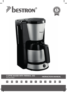 Bedienungsanleitung Bestron ACM1000SAT Kaffeemaschine