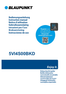 Bruksanvisning Blaupunkt 5VI 4S00BKD Diskmaskin