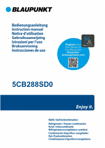 Manuale Blaupunkt 5CB 288SD0 Frigorifero-congelatore