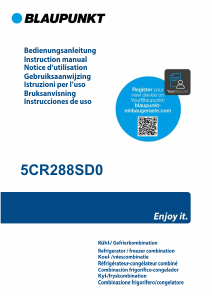 Manual Blaupunkt 5CR 288SD0 Fridge-Freezer