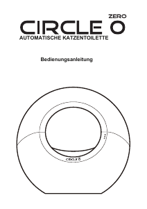 Bedienungsanleitung Circle Zero PCZD160BMW Katzentoilette