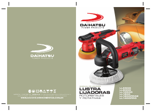 Manual de uso Daihatsu LL650D Pulidora