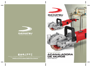 Manual de uso Daihatsu AM1600 Rozadora