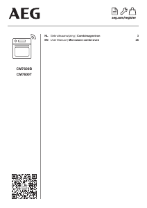 Manual AEG CM7600B Oven