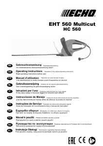Manuale Echo HC-560 Tagliasiepi