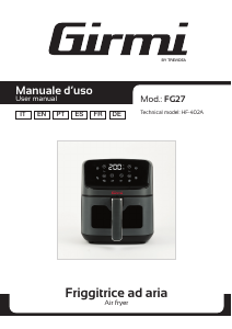 Bedienungsanleitung Girmi FG27 Fritteuse