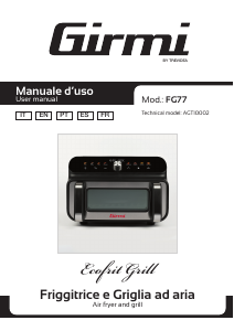 Mode d’emploi Girmi FG77 Four