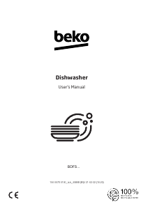 Handleiding BEKO BDFS15020X Vaatwasser