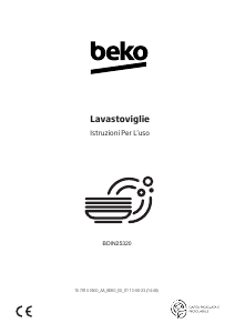 Manuale BEKO BDIN25320 Lavastoviglie